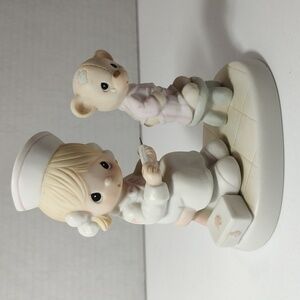 Vintage Precious Moments " Love Beareth All Things" Figurine